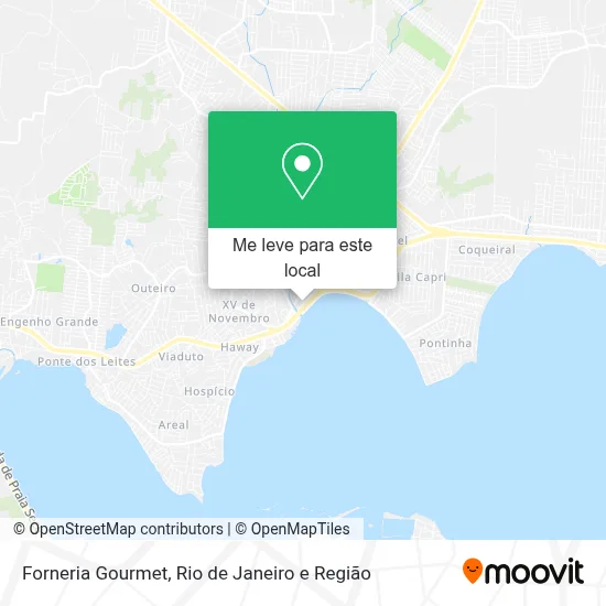 Forneria Gourmet mapa