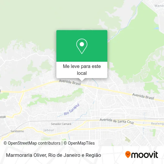 Marmoraria Oliver mapa