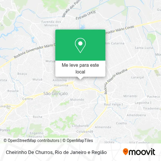 Cheirinho De Churros mapa