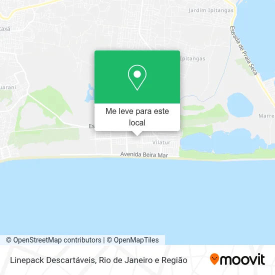 Linepack Descartáveis mapa