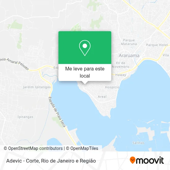 Adevic - Corte mapa