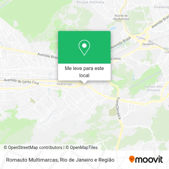 Romauto Multimarcas mapa