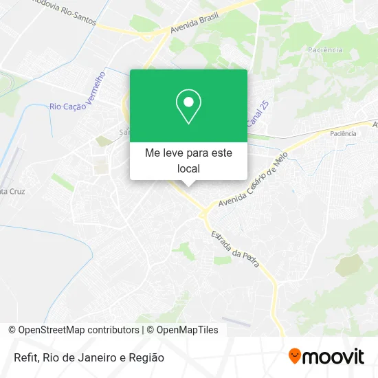 Refit mapa