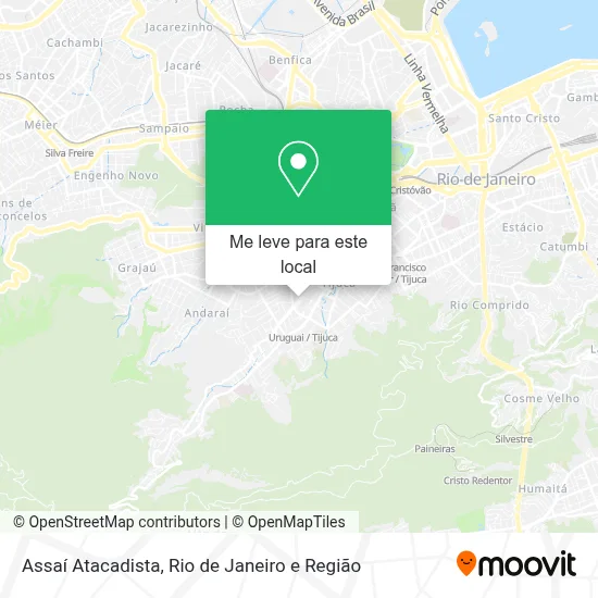 Assaí Atacadista mapa