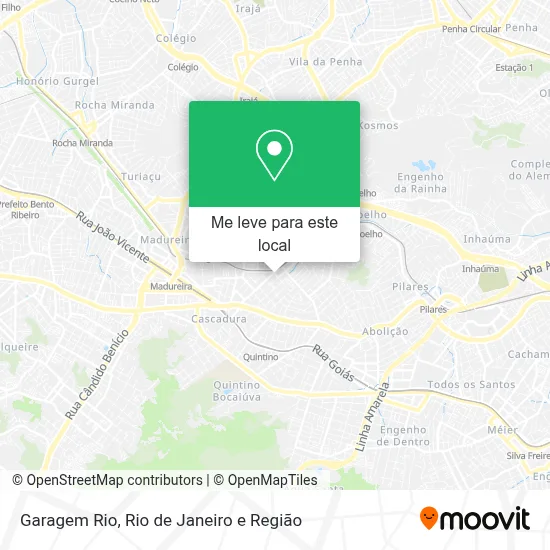 Garagem Rio mapa