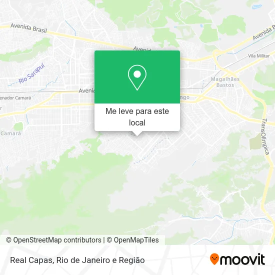 Real Capas mapa