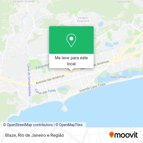 Blaze mapa