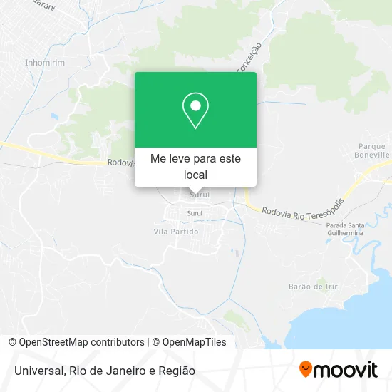Universal mapa