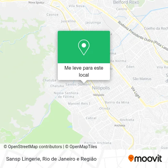 Sansp Lingerie mapa