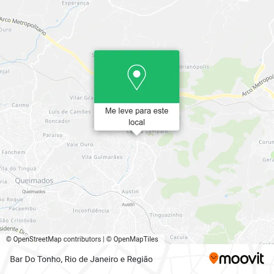 Bar Do Tonho mapa