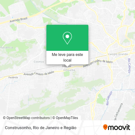 Construsonho mapa