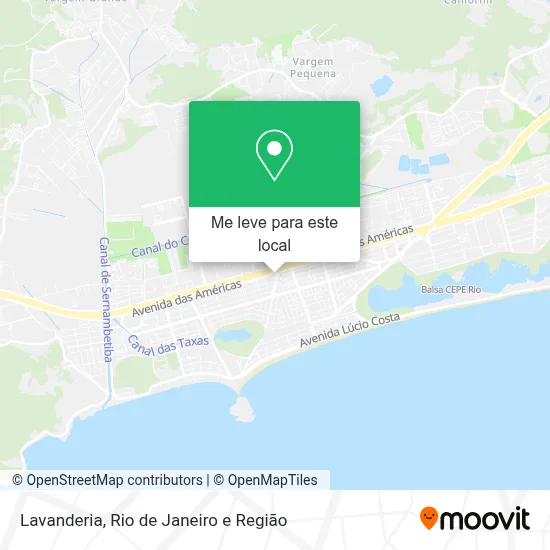 Lavanderia mapa