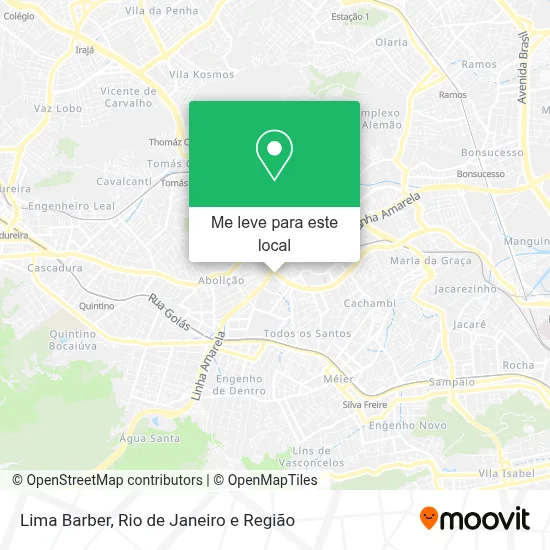 Lima Barber mapa