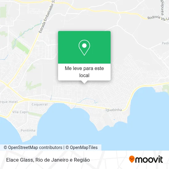 Elace Glass mapa