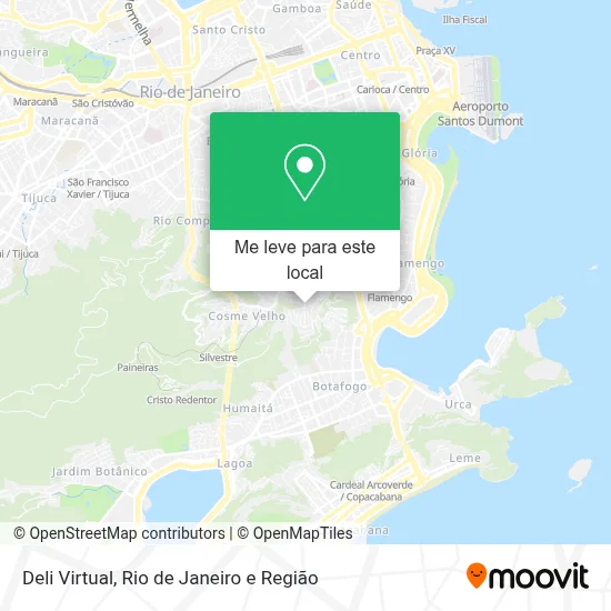 Deli Virtual mapa