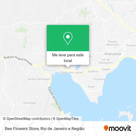 Bee Flowers Store mapa
