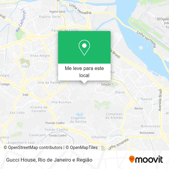 Gucci House mapa