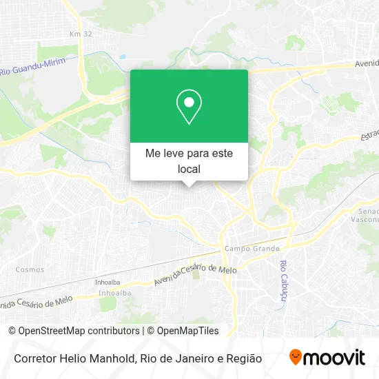 Corretor Helio Manhold mapa