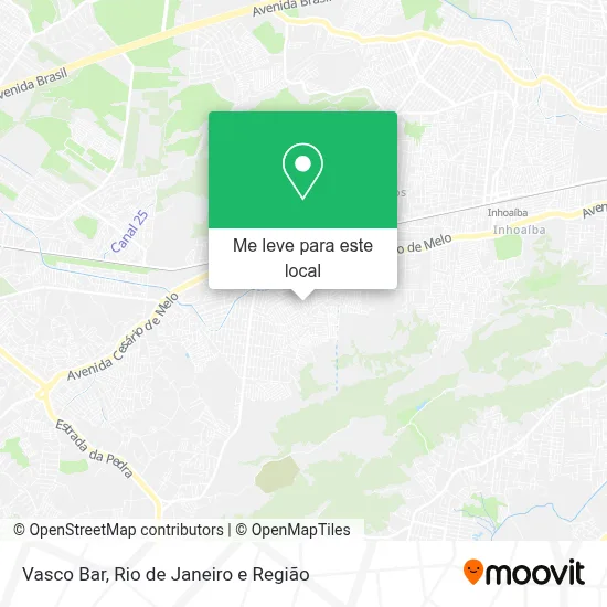 Vasco Bar mapa