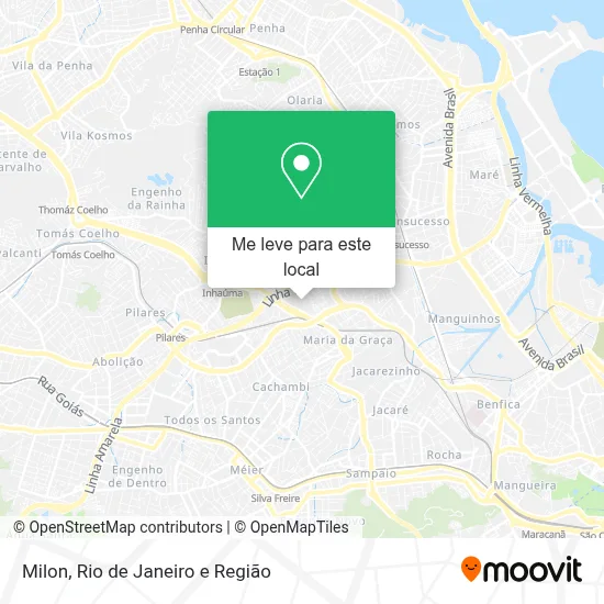 Milon mapa