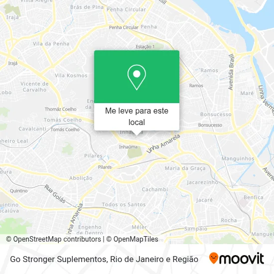 Go Stronger Suplementos mapa