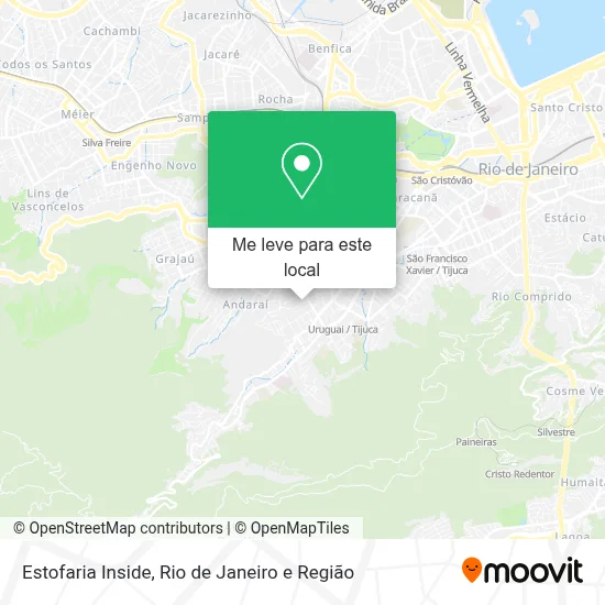 Estofaria Inside mapa