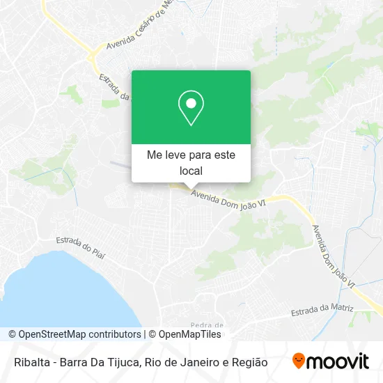 Ribalta - Barra Da Tijuca mapa