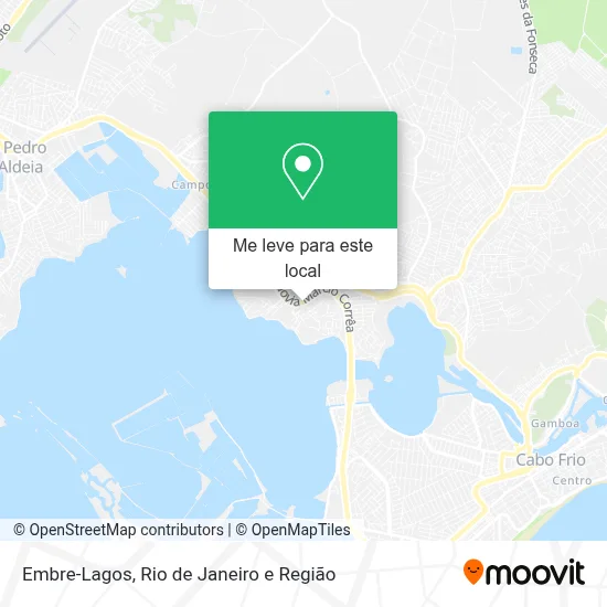 Embre-Lagos mapa