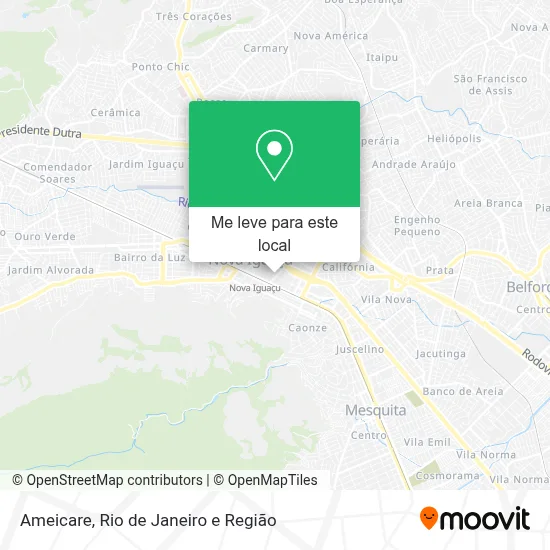 Ameicare mapa
