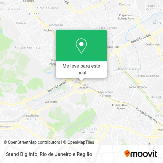 Stand Big Info mapa