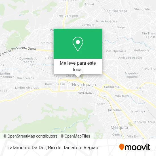 Tratamento Da Dor mapa