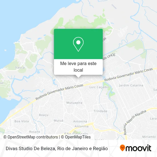 Divas Studio De Beleza mapa