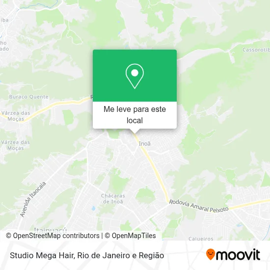 Studio Mega Hair mapa