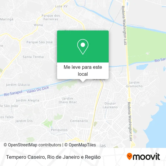 Tempero Caseiro mapa
