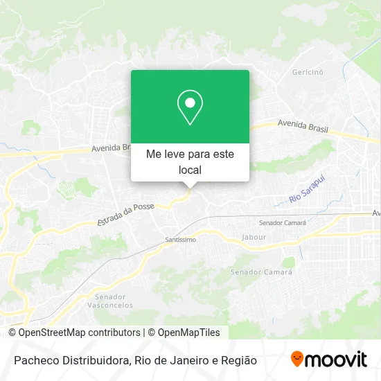 Pacheco Distribuidora mapa