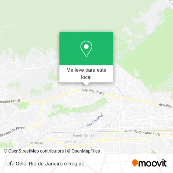 Ufc Gelo mapa