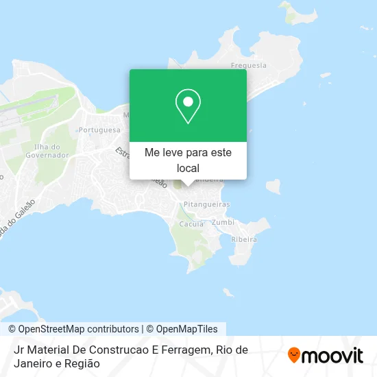 Jr Material De Construcao E Ferragem mapa