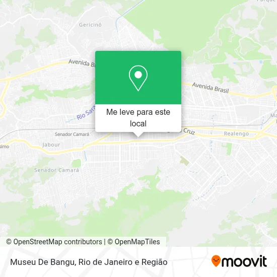 Museu De Bangu mapa