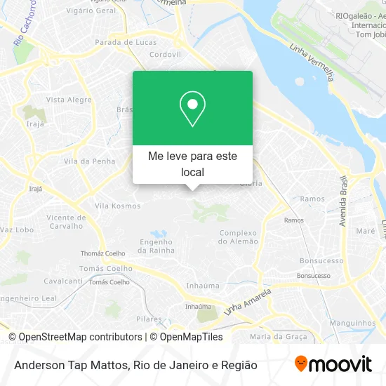 Anderson Tap Mattos mapa