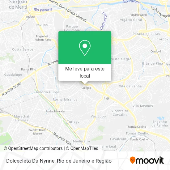 Dolcecleta Da Nynne mapa