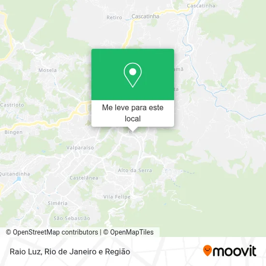 Raio Luz mapa