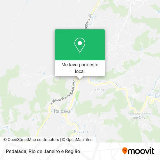 Pedalada mapa