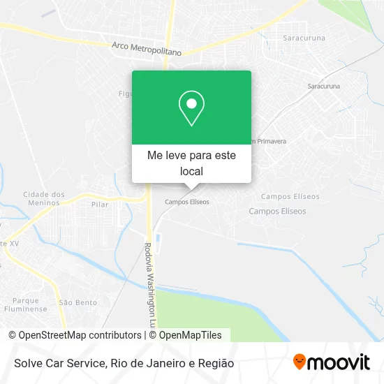 Solve Car Service mapa
