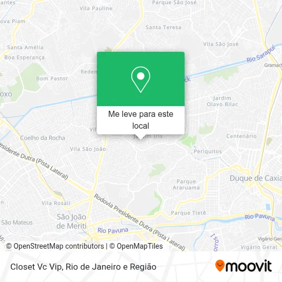 Closet Vc Vip mapa
