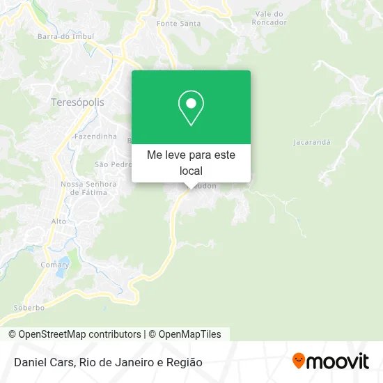 Daniel Cars mapa