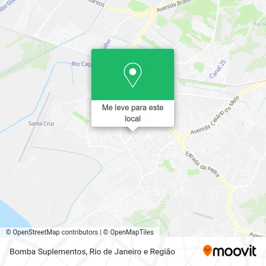 Bomba Suplementos mapa