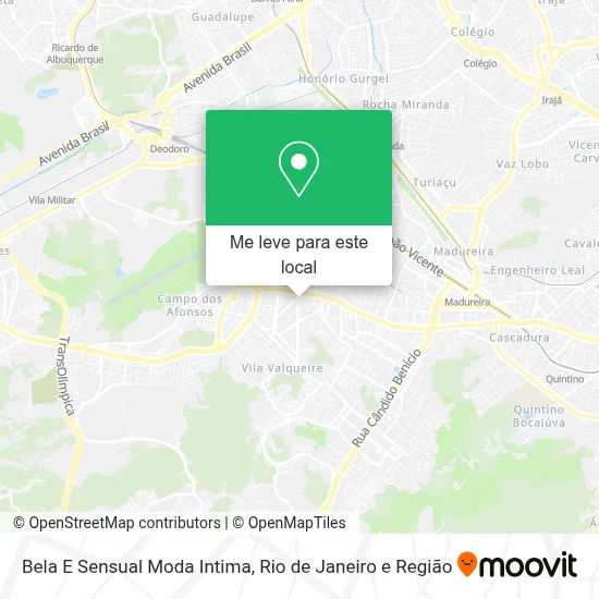 Bela E Sensual Moda Intima mapa