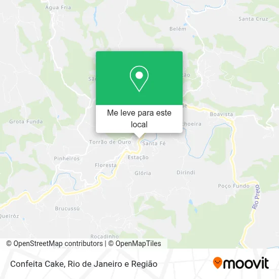 Confeita Cake mapa