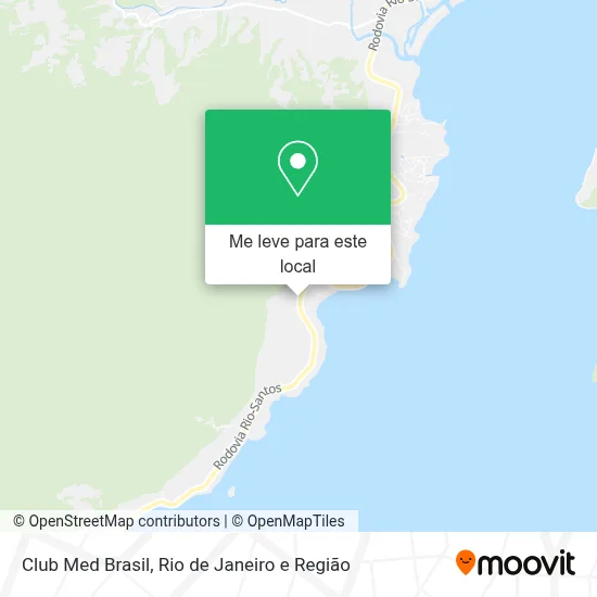 Club Med Brasil mapa