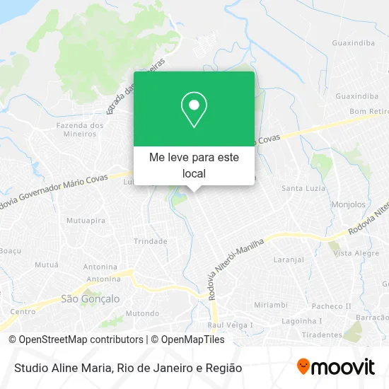 Studio Aline Maria mapa